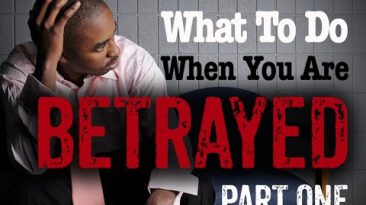 What to do when you are betrayed